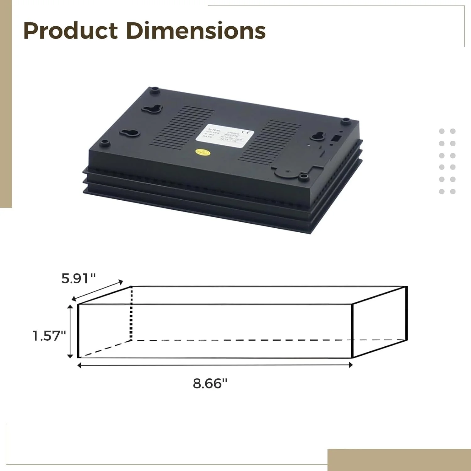سیستم تلفن سانترال 2 خط و 8 داخلی برای کسب و کارهای کوچک، اینترکام دیجیتال با اپراتور خودکار و مسیریابی تماس