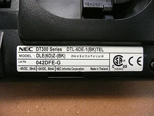 تلفن دیجیتال ۶ دکمه NEC DTL-6DE-1 680001 با بلندگو و نمایشگر