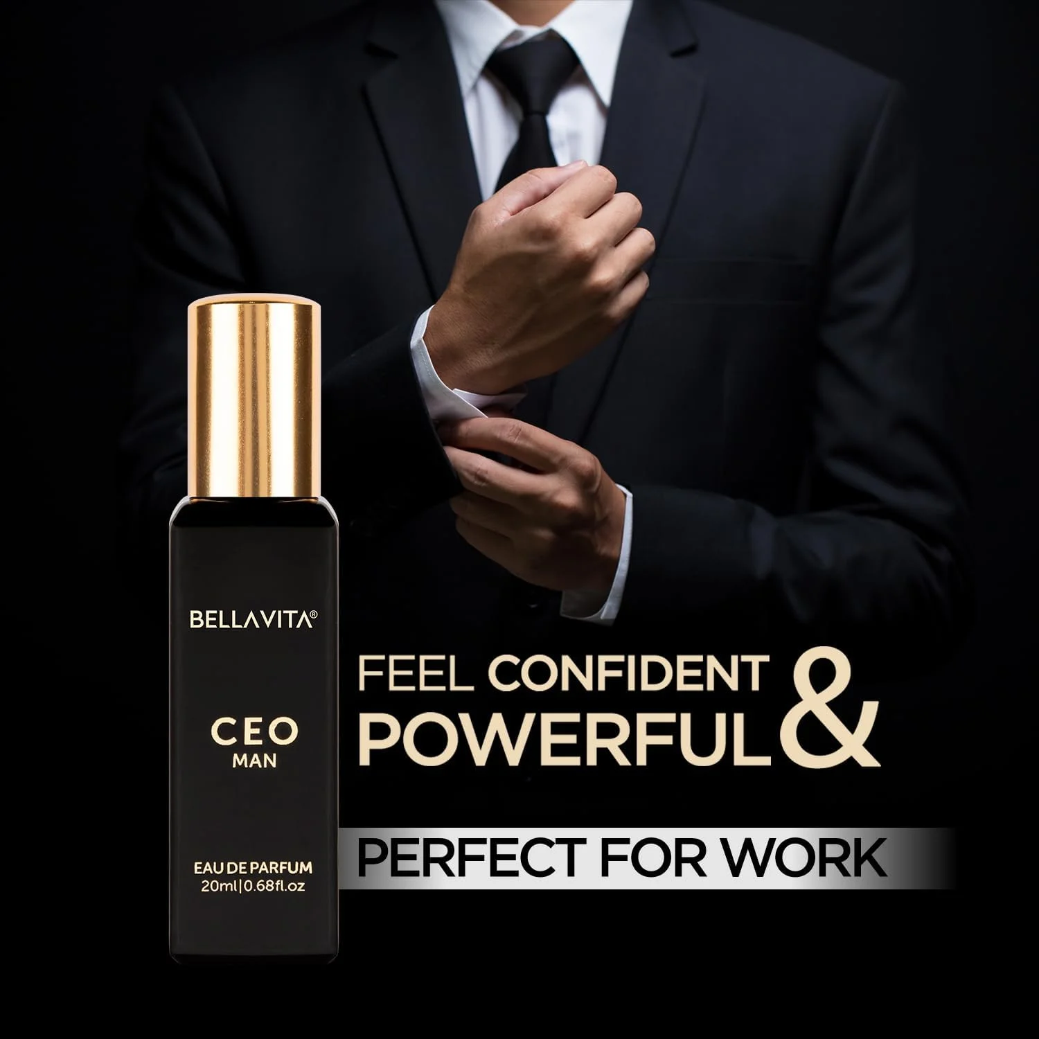 ست ادکلن مردانه و زنانه بلا ویتا لاکچری مدل CEO Man و White Oud با رایحه تونکا، عود و پرتقال | رایحه چوبی ماندگار EDP، بسته 2 عددی، 20 میلی لیتر