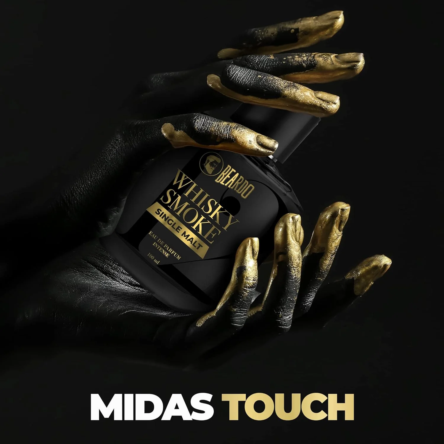 عطر مردانه بیردو مدل SINGLE MALT Whisky Smoke، ۱۰۰ میلی لیتر | ادو پرفیوم قوی و ماندگار | رایحه تند، چوبی - عود - عطر لوکس | هدیه برای آقایان | هدیه برای دوستان | هدیه برای مردان