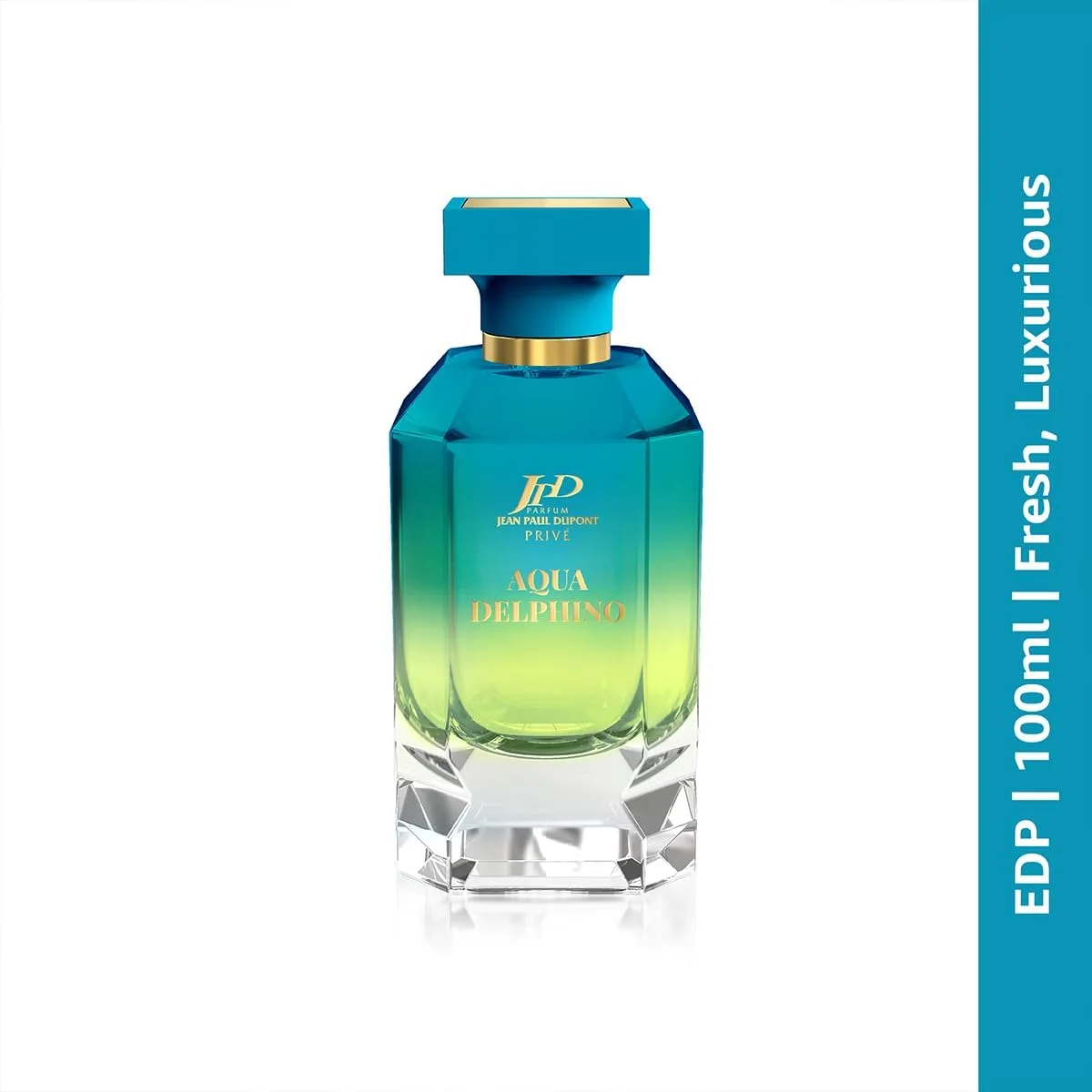 ادکلن لوکس مردانه و زنانه ژان پل دوپونت (JPD) مدل Privé Aqua Delphino - با رایحه مرکبات، ادویه ای و چوبی - ادو پرفیوم унисекс 100 میلی لیتر