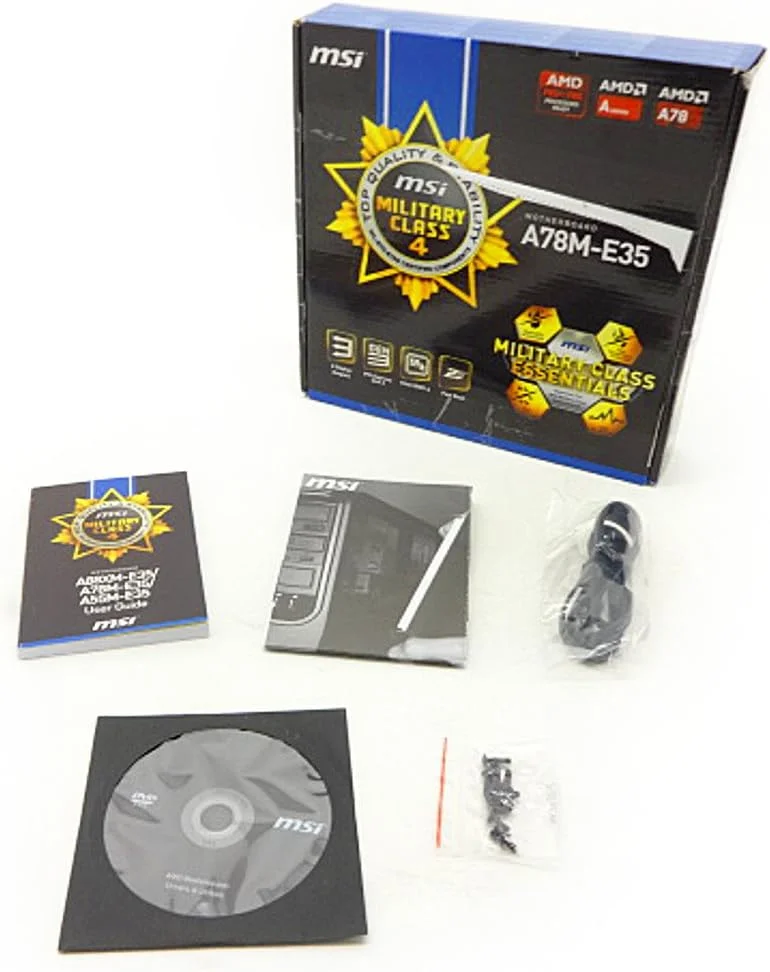 مادربرد MSI A78M-E35 FM2+ / FM2 AMD A78 (Bolton D3) HDMI SATA 6Gb/s USB 3.0 Micro ATX مادربرد MSI A78M-E35 FM2+ / FM2 AMD A78 (Bolton D3) HDMI SATA 6Gb/s USB 3.0 Micro ATX