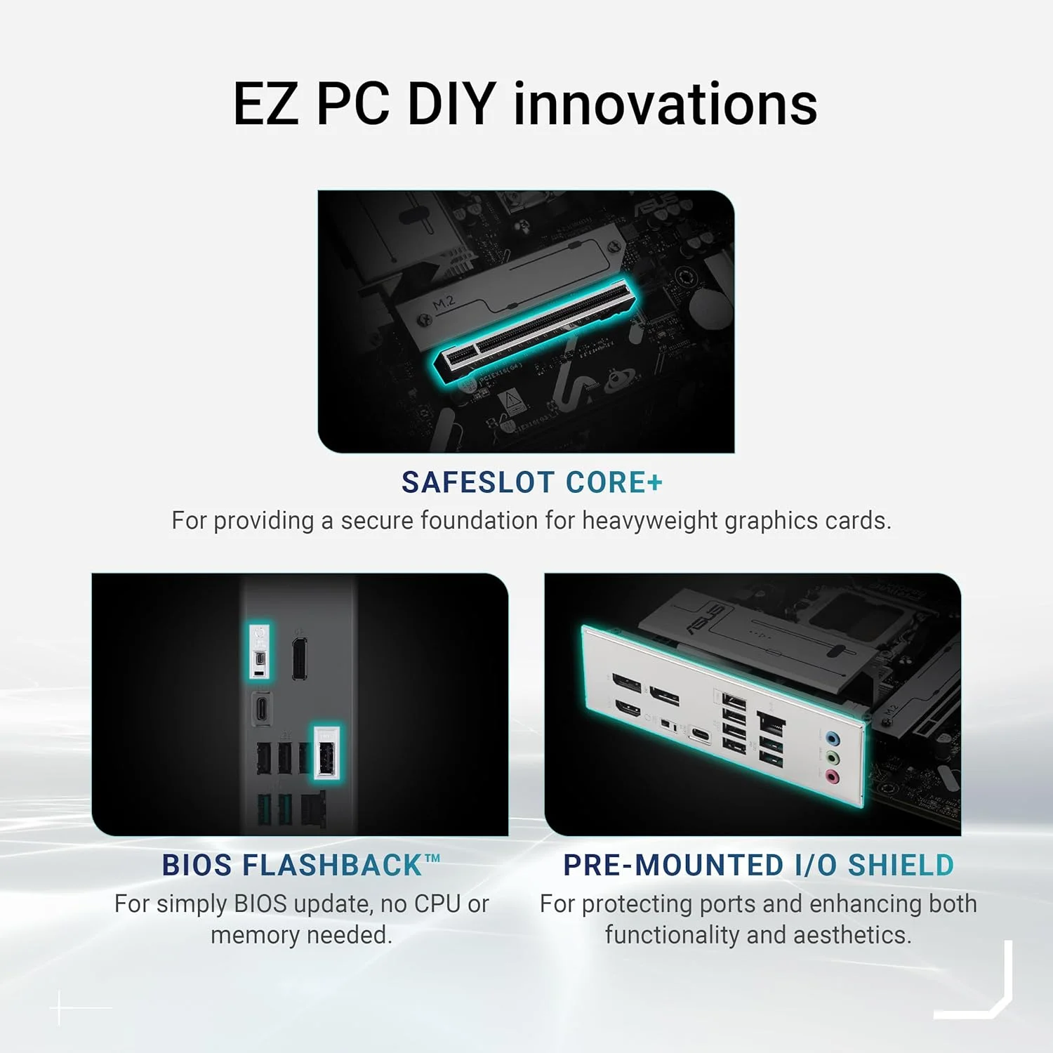 مادربرد ایسوس Prime B840M-A-CSM سوکت AMD AM5 (AMD B840، mATX، حافظه DDR5، 3X M.2، PCIe 4.0، Aura Sync)