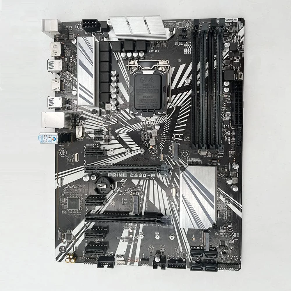 مادربرد PRIME Z390-P برای کامپیوتر رومیزی LGA1151 DDR4 پشتیبانی از نسل نهم/هشتم i9/i7/i5/i3 USB3.1 M.2 مادربرد PRIME Z390-P برای کامپیوتر رومیزی LGA1151 DDR4 پشتیبانی از نسل نهم/هشتم i9/i7/i5/i3 USB3.1 M.2
