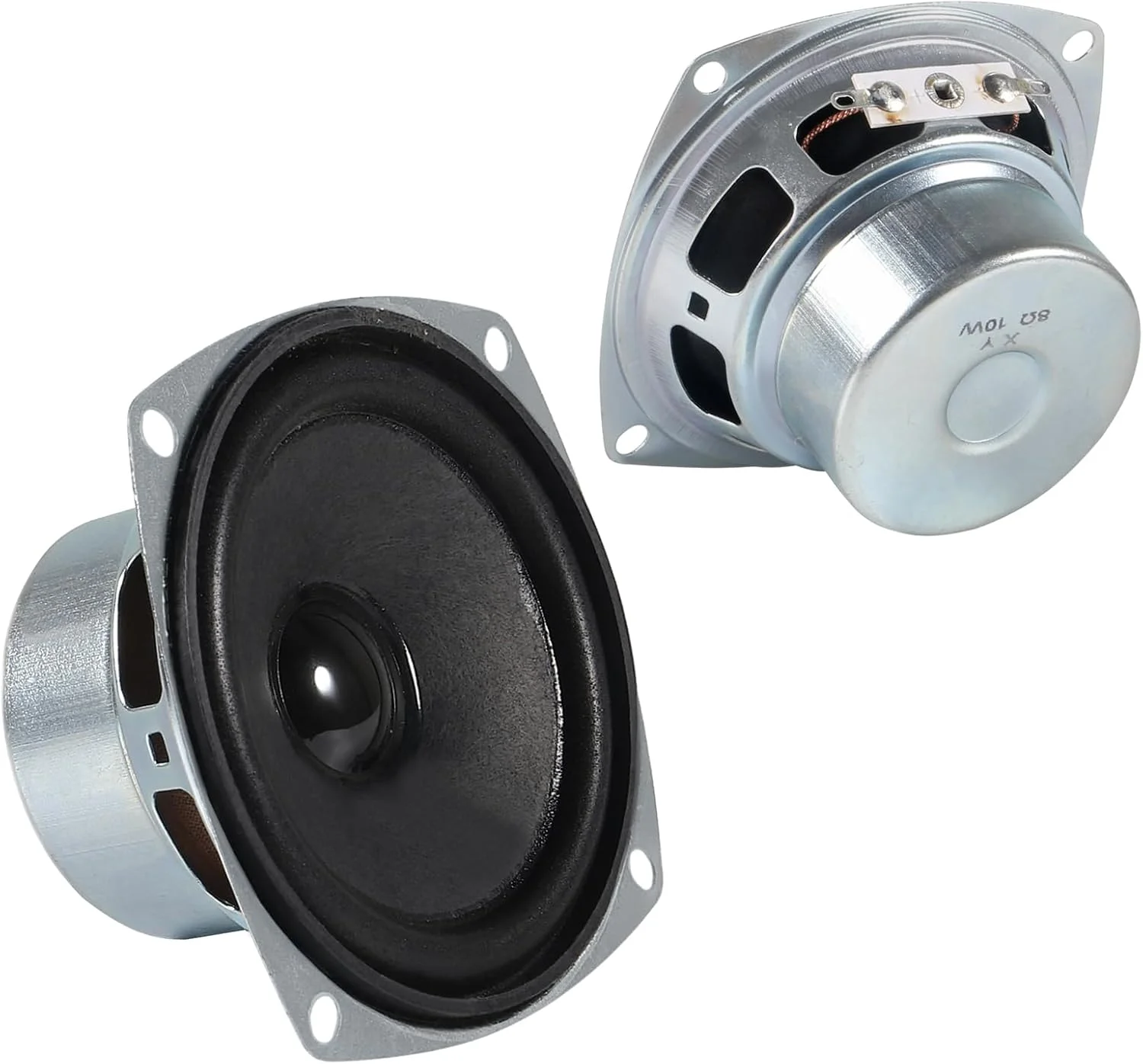 4 عدد بلندگو 10 واتی 3 اینچی 78 میلیمتری 8 اهم، بلندگوی باس صدا برای سیستم صوتی خانگی، بلندگوی با دامنه فرکانس کامل برای تلویزیون LCD، کامپیوتر، جعبه بوم DIY 4 عدد بلندگو 10 واتی 3 اینچی 78 میلیمتری 8 اهم، بلندگوی باس صدا برای سیستم صوتی خانگی، بلندگوی با دامنه فرکانس کامل برای تلویزیون LCD، کامپیوتر، جعبه بوم DIY