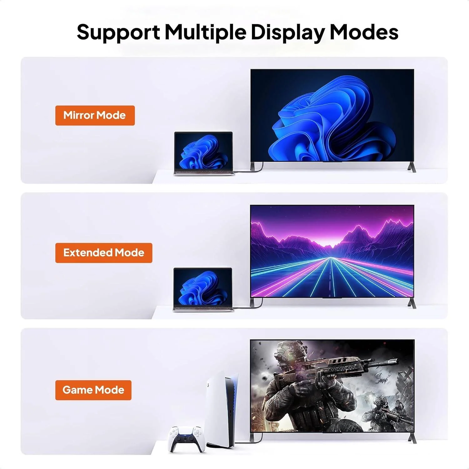 کابل HDMI موسیل 18 گیگابیت بر ثانیه، سرعت بالا، 4K @ 30Hz، کابل 1.4، طول 25 متر، سیم HDMI به HDMI سازگار با گیرنده دیجیتال، PS-3/4، تلویزیون، پروژکتور، نمایشگر، مشکی-قرمز | MOHD125