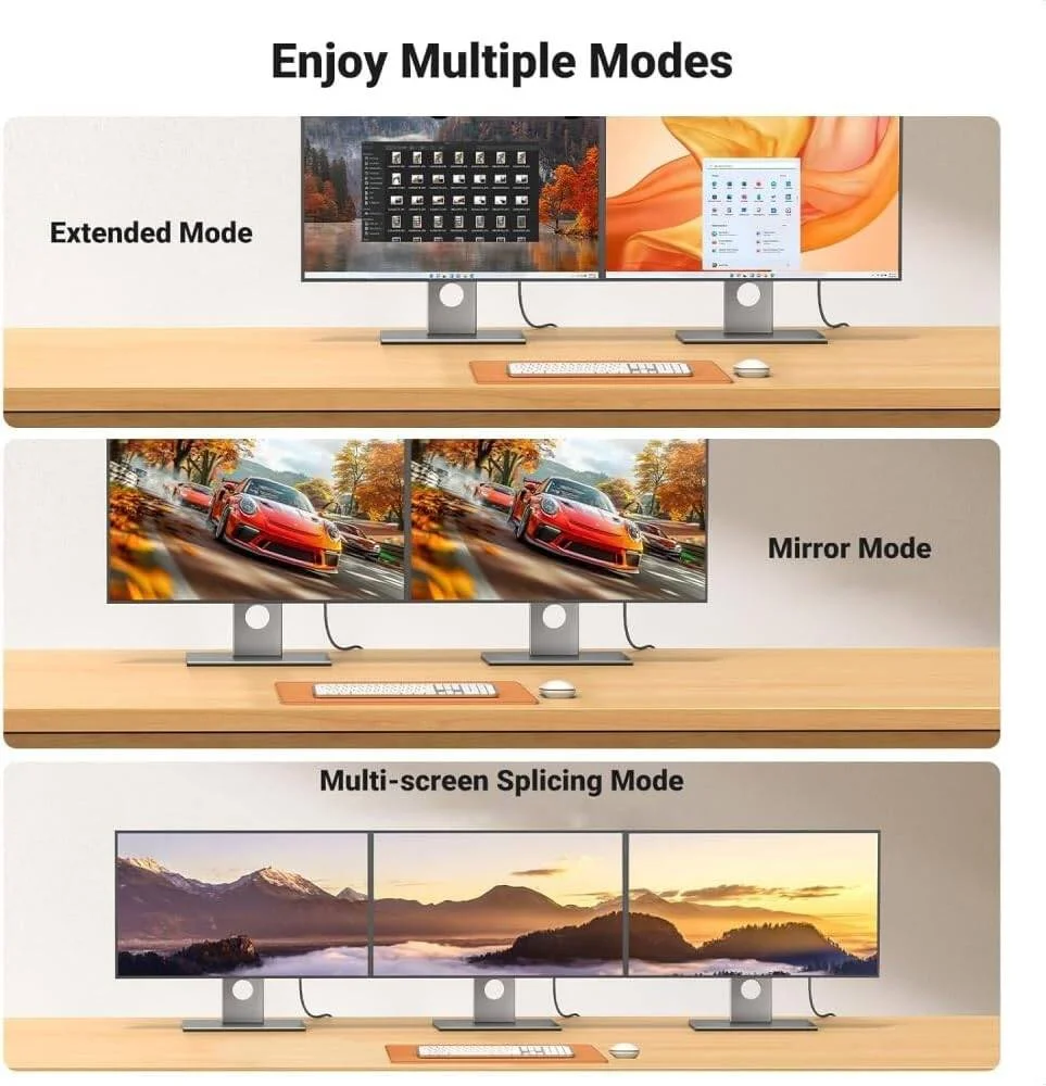 کابل DisplayPort 1.4 مووسیل 8K، طول 5 متر، 60 هرتز، 48 گیگابیت بر ثانیه، 4K 144 هرتز، روکش طلای 24 عیار، RGB 4:4:4، کابل پورت نمایشگر با سرعت بالا با روکش طلا برای مانیتور بازی، کارت گرافیک، تلویزیون، کامپیوتر، لپ تاپ | MOD8D05