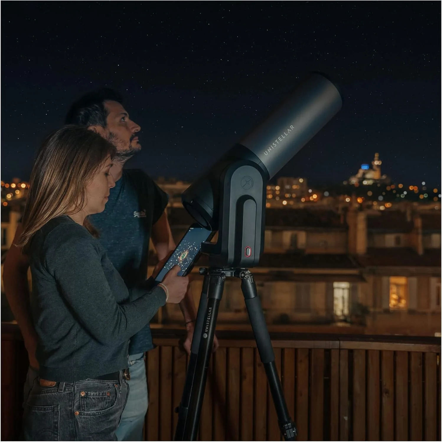 تلسکوپ دیجیتال هوشمند UNISTELLAR - Equinox 2 - مناسب کاربران مبتدی و حرفه ای - سازگار با آیفون و اندروید - دیافراگم 114 میلی متر