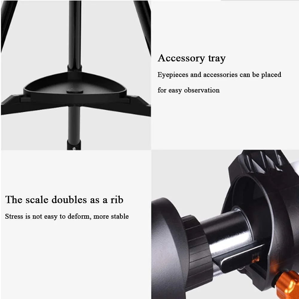 تلسکوپ نجومی برای مبتدیان، رصد ستارگان، فضای عمیق 5000، دانش آموزان با وضوح بالا، جستجوگر هوشمند ستاره تلسکوپ نجومی برای مبتدیان، رصد ستارگان، فضای عمیق 5000، دانش آموزان با وضوح بالا، جستجوگر هوشمند ستاره