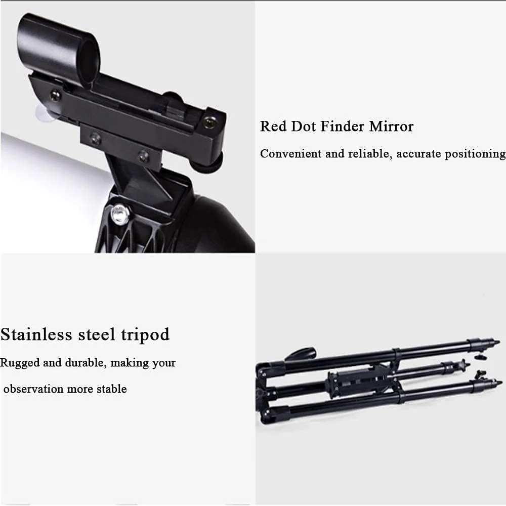 تلسکوپ نجومی برای مبتدیان، رصد ستارگان، فضای عمیق 5000، دانش آموزان با وضوح بالا، جستجوگر هوشمند ستاره تلسکوپ نجومی برای مبتدیان، رصد ستارگان، فضای عمیق 5000، دانش آموزان با وضوح بالا، جستجوگر هوشمند ستاره