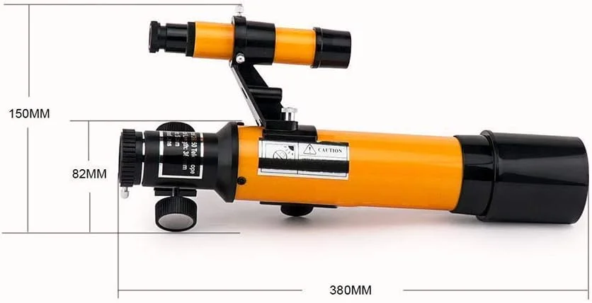 تلسکوپ نجومی برای مبتدیان و کودکان، تلسکوپ 70 میلی‌متری با پایه قابل تنظیم 41 اینچی، برای رصد ماه، تماشای ستارگان و ماجراجویی‌های فضای باز