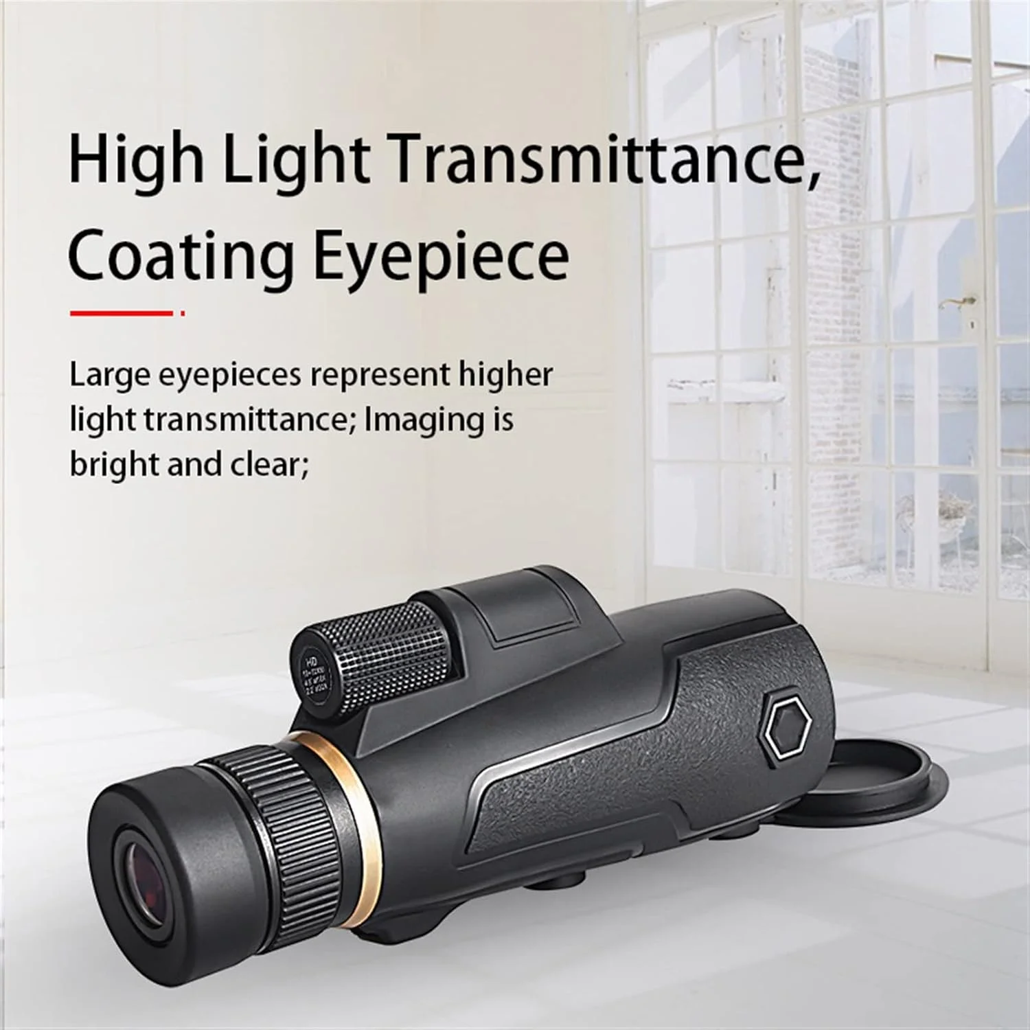 تلسکوپ 20-60x60 تک چشمی با وضوح بالا، دوربین شکاری جیبی با کیفیت عالی برای شکار، گردشگری و کمپینگ تلسکوپ 20-60x60 تک چشمی با وضوح بالا، دوربین شکاری جیبی با کیفیت عالی برای شکار، گردشگری و کمپینگ