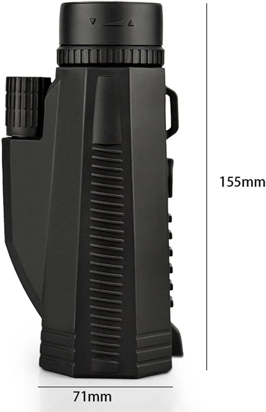 تلسکوپ تک چشمی، تک رنگ با سه پایه نگهدارنده تلفن هوشمند، ضد آب برای تماشای پرندگان، کنسرت موسیقی و مسافرت