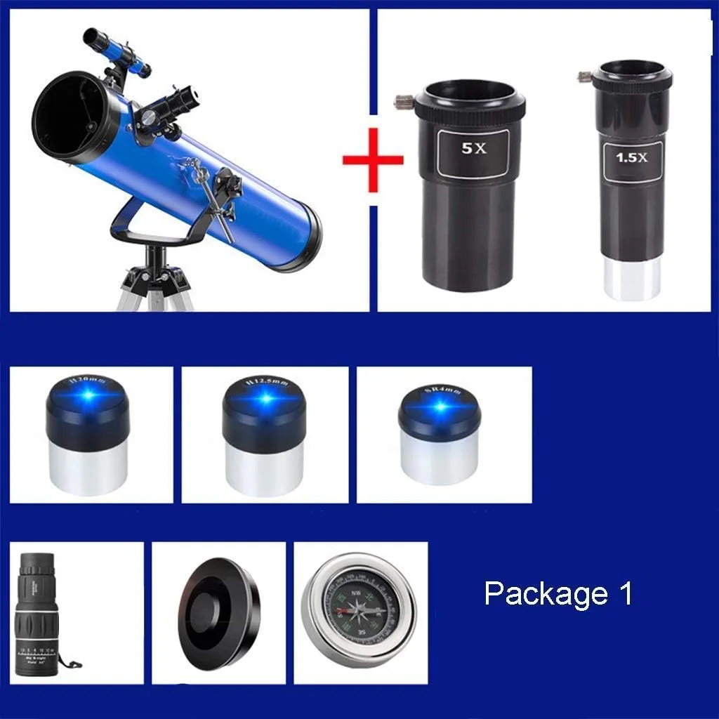 تلسکوپ نجومی قابل حمل مبتدی برای کودکان و بزرگسالان با سه پایه قابل تنظیم، براکت فلزی، قطر بزرگ 114 میلی متر، تلسکوپ نجومی مسافرتی تلسکوپ نجومی قابل حمل مبتدی برای کودکان و بزرگسالان با سه پایه قابل تنظیم، براکت فلزی، قطر بزرگ 114 میلی متر، تلسکوپ نجومی مسافرتی