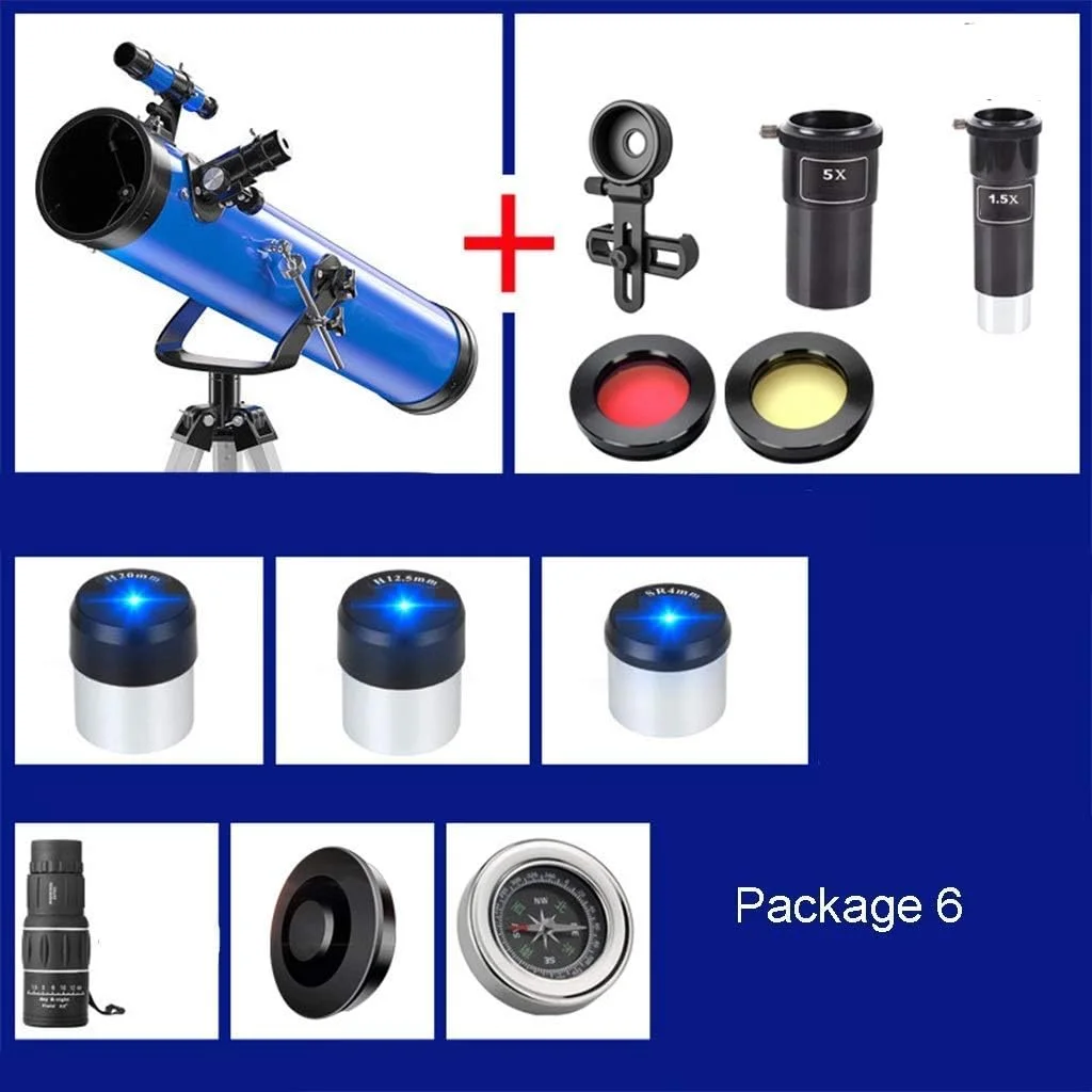 تلسکوپ نجومی قابل حمل برای مبتدیان، کودکان و بزرگسالان با سه پایه قابل تنظیم، براکت فلزی و قطر بزرگ 114 میلیمتری، تلسکوپ نجومی مسافرتی تلسکوپ نجومی قابل حمل برای مبتدیان، کودکان و بزرگسالان با سه پایه قابل تنظیم، براکت فلزی و قطر بزرگ 114 میلیمتری، تلسکوپ نجومی مسافرتی