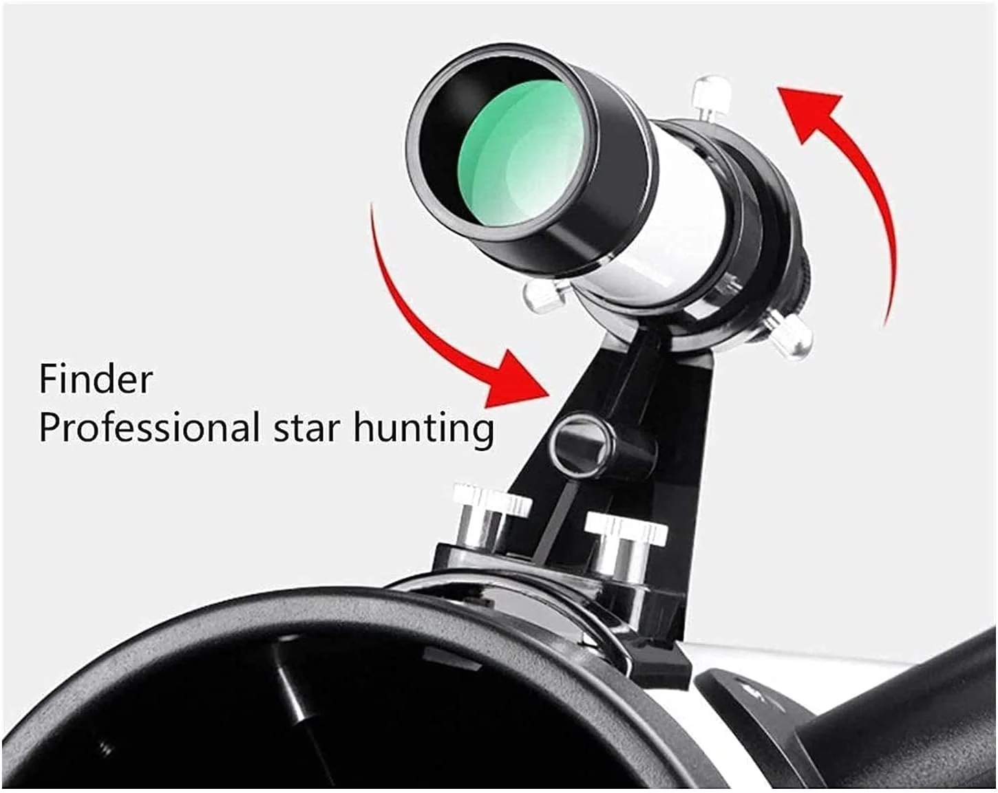 تلسکوپ حرفه ای نجومی با کیفیت بالا به همراه پایه، مناسب برای مبتدیان