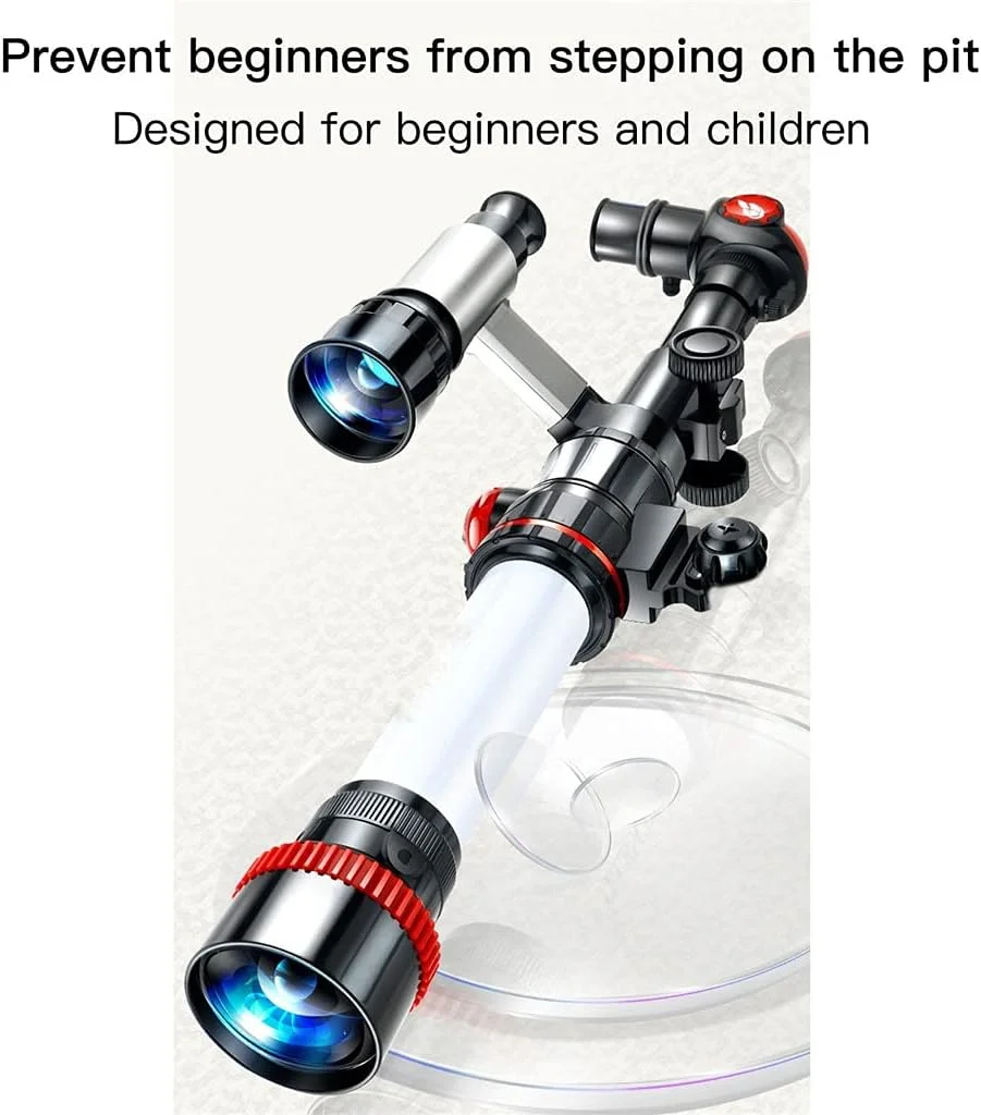 تلسکوپ نجومی برای کودکان، شبیه سازی رصد ستارگان با اپتیک HD حرفه ای