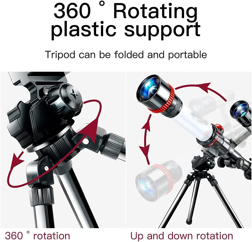 تلسکوپ نجومی برای کودکان، شبیه سازی رصد ستارگان با اپتیک HD حرفه ای