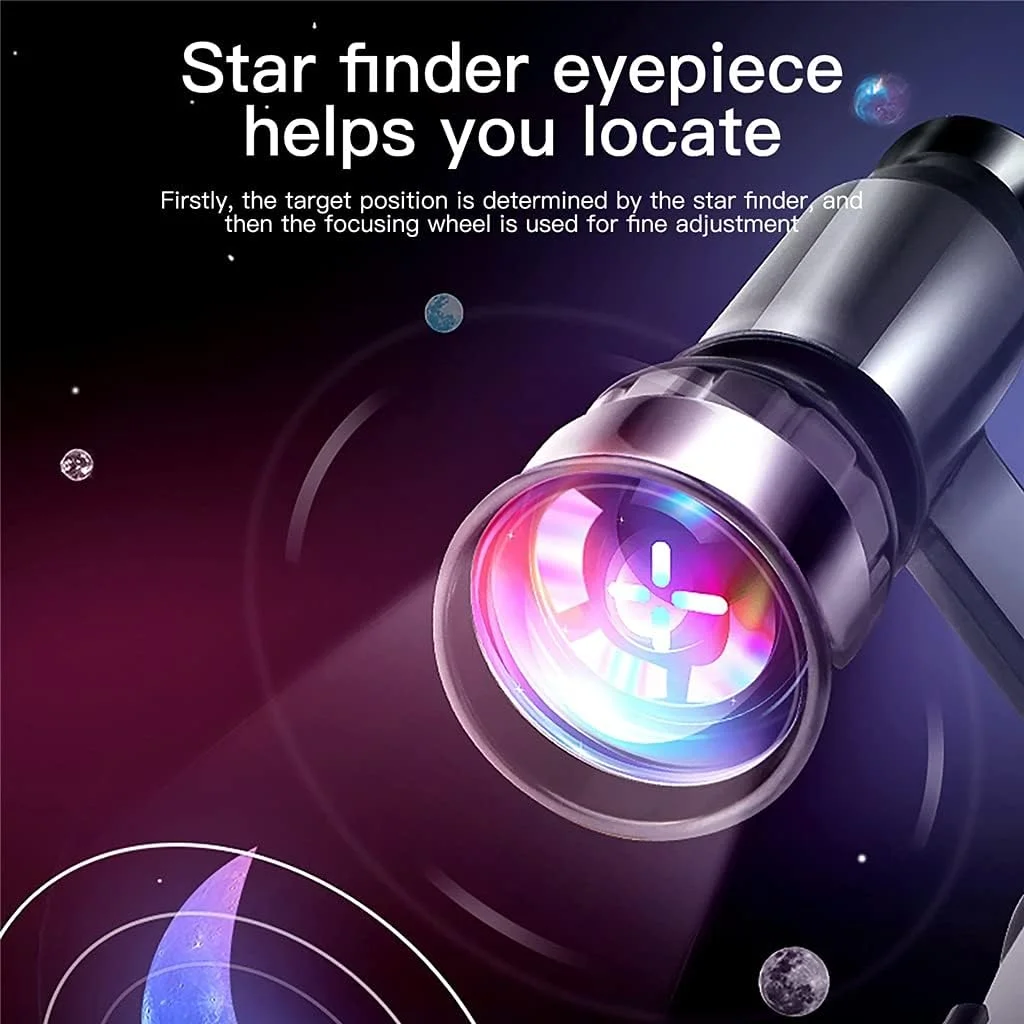 تلسکوپ نجومی برای کودکان، شبیه سازی رصد ستارگان با اپتیک HD حرفه ای