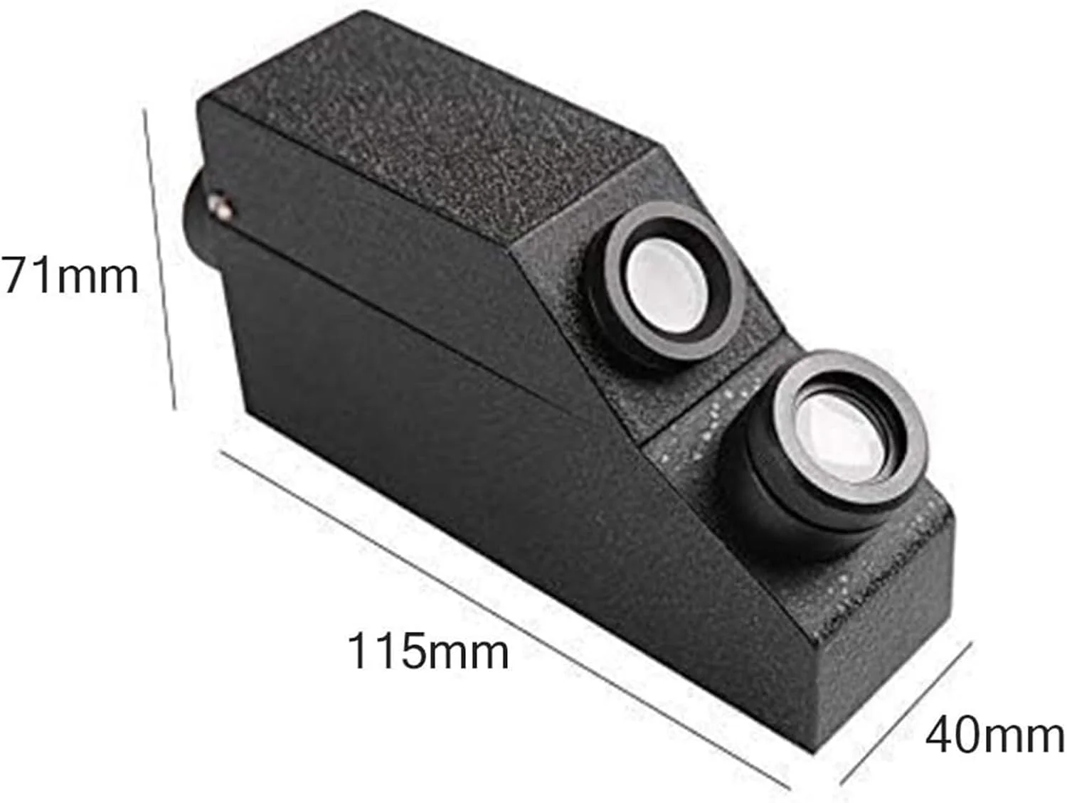 کیت رفرکتومتر سنگ های قیمتی، تستر قابل حمل شناسایی سنگ های قیمتی با چراغ قوه، محدوده اندازه گیری 1.30-1.80، دقت بالا، ابزار تست جواهرات برای طلا، نقره و الماس