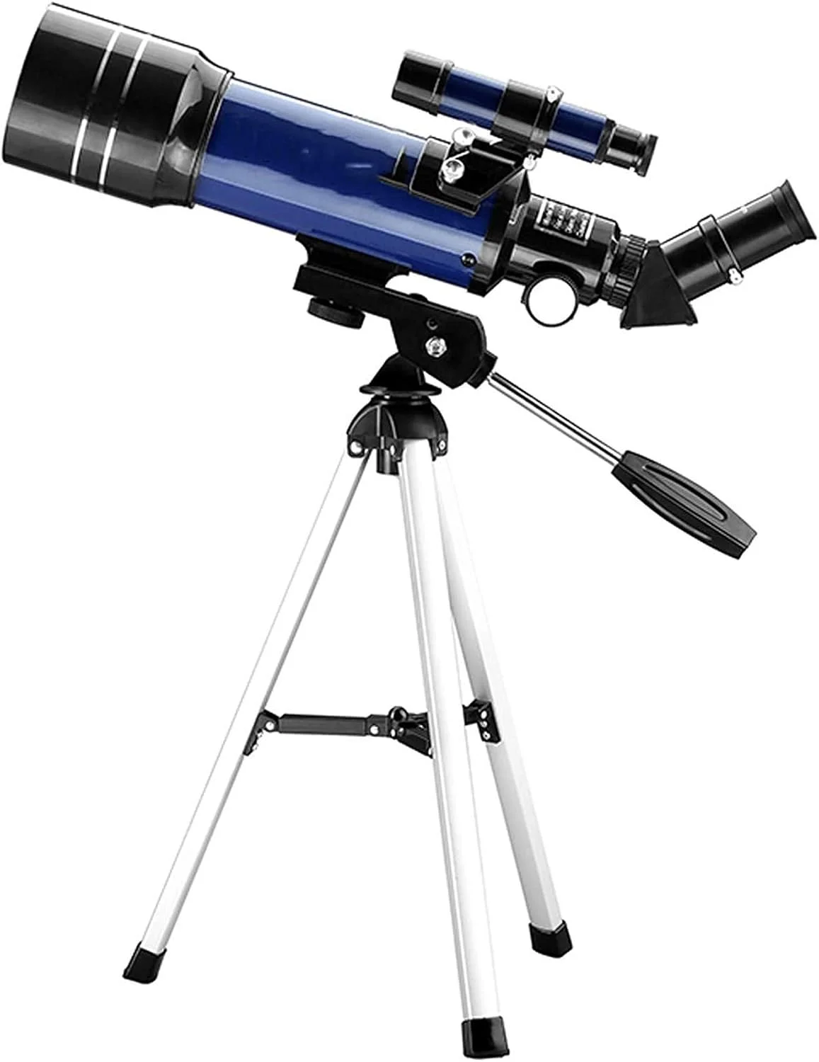 تلسکوپ کودکان با فاصله کانونی 360 میلی‌متر، تلسکوپ مسافرتی قابل حمل نجومی برای بزرگسالان با یابنده، دید در شب با نور کم HD، با پایه قابل تنظیم