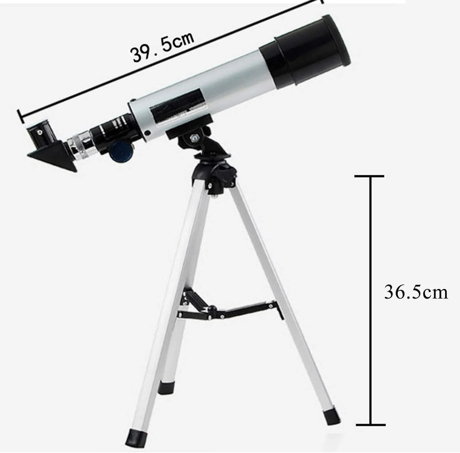 تلسکوپ کودکان، تلسکوپ نجومی و منظره یاب حرفه ای 90X با 2 چشمی بزرگنمایی و بارلو 1.5X روان به همراه پایه مبتدی برای کودکان تلسکوپ کودکان، تلسکوپ نجومی و منظره یاب حرفه ای 90X با 2 چشمی بزرگنمایی و بارلو 1.5X روان به همراه پایه مبتدی برای کودکان