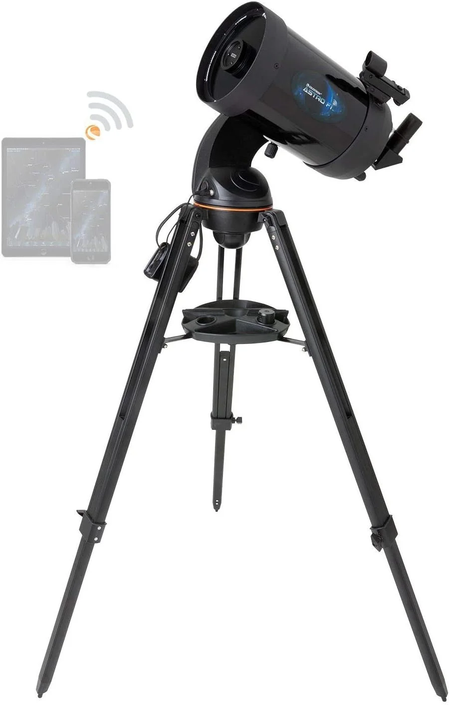 تلسکوپ کامپیوتری سلسترون Astro Fi 6 اینچ SCT Wi-Fi کاسگرین، مشکی