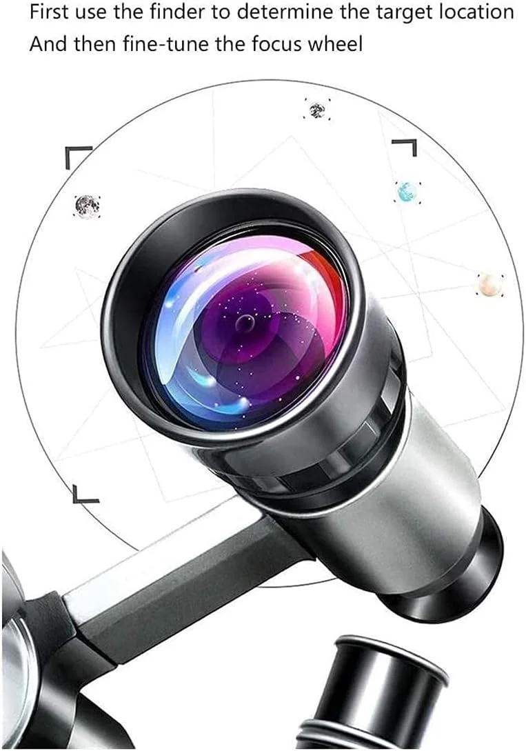تلسکوپ سه پایه یاب ستاره ای کودکانه تلسکوپ قابل حمل کودکان برای مبتدیان 3 چشمی بزرگنمایی تلسکوپ مسافرتی تلسکوپ سه پایه یاب ستاره ای کودکانه تلسکوپ قابل حمل کودکان برای مبتدیان 3 چشمی بزرگنمایی تلسکوپ مسافرتی