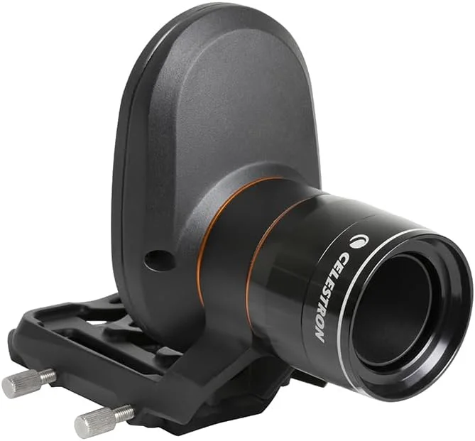 تلسکوپ خودتراز کننده اتوماتیک Celestron Starsense، تلسکوپ کامپیوتری شما را در کمتر از 3 دقیقه به طور خودکار با آسمان شب همتراز می کند، مدل سازی پیشرفته پایه، مشکی