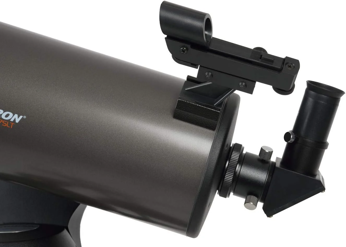 تلسکوپ کامپیوتری قابل حمل Maksutov-Cassegrain Celestron 22097 NexStar 127SLT، خاکستری