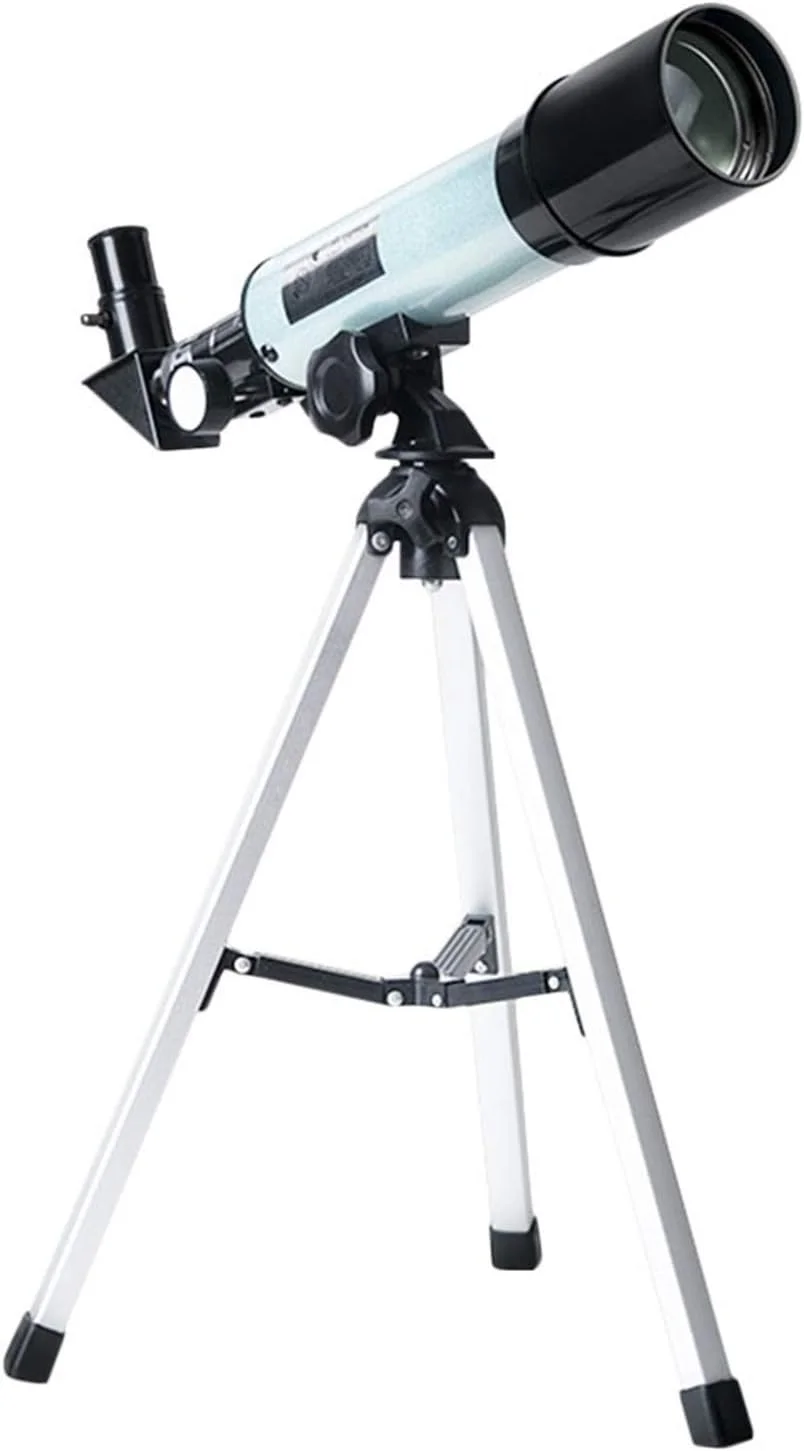 تلسکوپ نجومی شکستنی با پایه برای مشاهده ماه، مناسب کودکان و مبتدیان