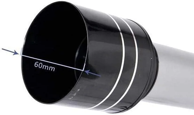 تلسکوپ نجومی، تک چشمی انکساری، تلسکوپ 675X با وضوح بالا، دهانه ماه، دو منظوره آسمان و زمین