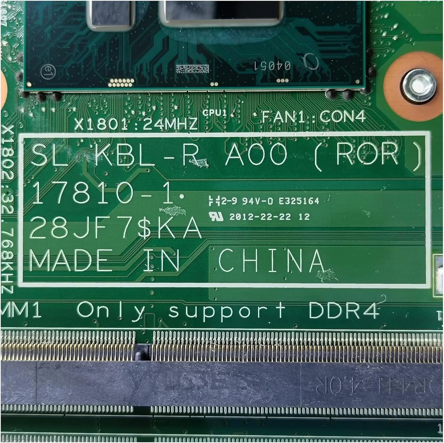 مادربرد جایگزین 073TVN 73TVN برای لپ تاپ Dell Latitude 3390 2-in-1 مدل SLKBL-RA00 (ROR) 17810-1، پردازنده اصلی i5-8350U مادربرد جایگزین 073TVN 73TVN برای لپ تاپ Dell Latitude 3390 2-in-1 مدل SLKBL-RA00 (ROR) 17810-1، پردازنده اصلی i5-8350U