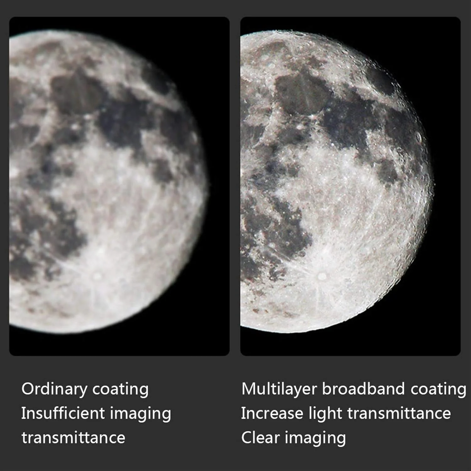 تلسکوپ نجومی شکستنی با پایه برای مشاهده ماه، مناسب کودکان و مبتدیان