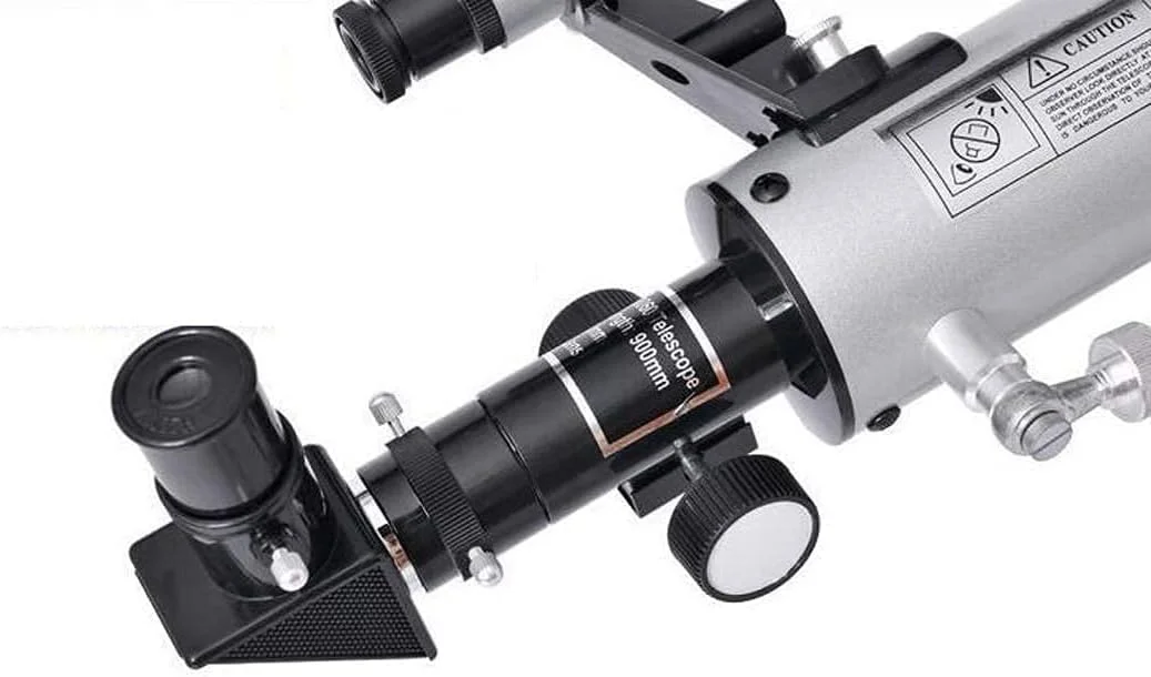 تلسکوپ نجومی، تک چشمی انکساری، تلسکوپ 675X با وضوح بالا، دهانه ماه، دو منظوره آسمان و زمین