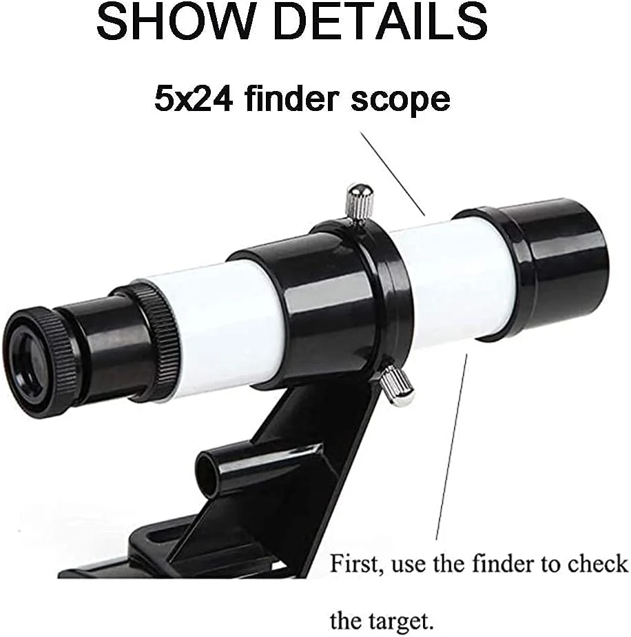 تلسکوپ نجومی برای مبتدیان و کودکان، تلسکوپ بزرگنمایی بالا 70 میلی‌متری/400 میلی‌متری با پایه، حمل آسان، رصد مناظر پرندگان، هدیه تولد