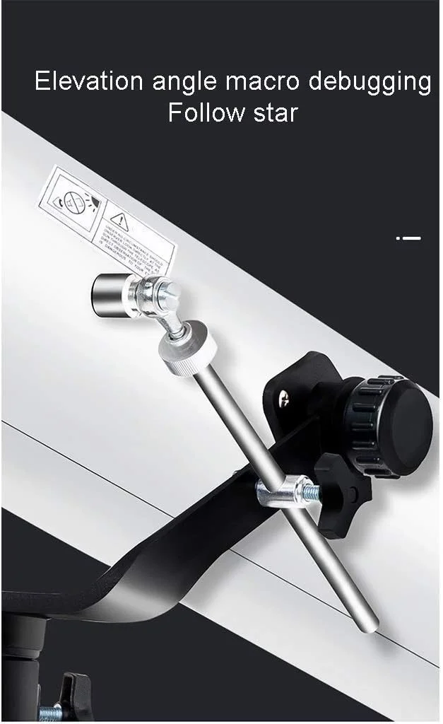 تلسکوپ نجومی حرفه ای برای شروع ستاره نگری با دهانه بزرگ 114 میلی متری، تلسکوپ برای مبتدیان نجوم، مناسب برای کودکان، دانش آموزان و مبتدیان برای دیدن آسمان