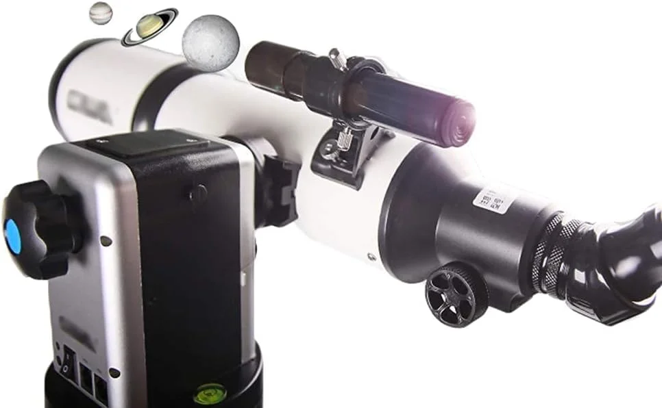 تلسکوپ نجومی حرفه ای آینه ستاره ای مناسب دانش آموزان دید در شب با کیفیت بالا و وضوح عالی 5000 جستجوی خودکار ستاره