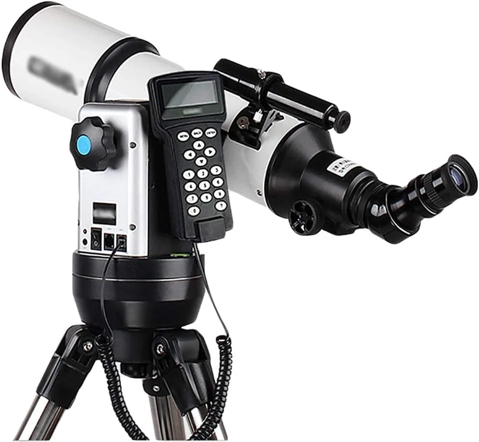 تلسکوپ نجومی حرفه ای آینه ستاره ای مناسب دانش آموزان، دید در شب با کیفیت و وضوح بالا 5000 جستجوی خودکار ستاره