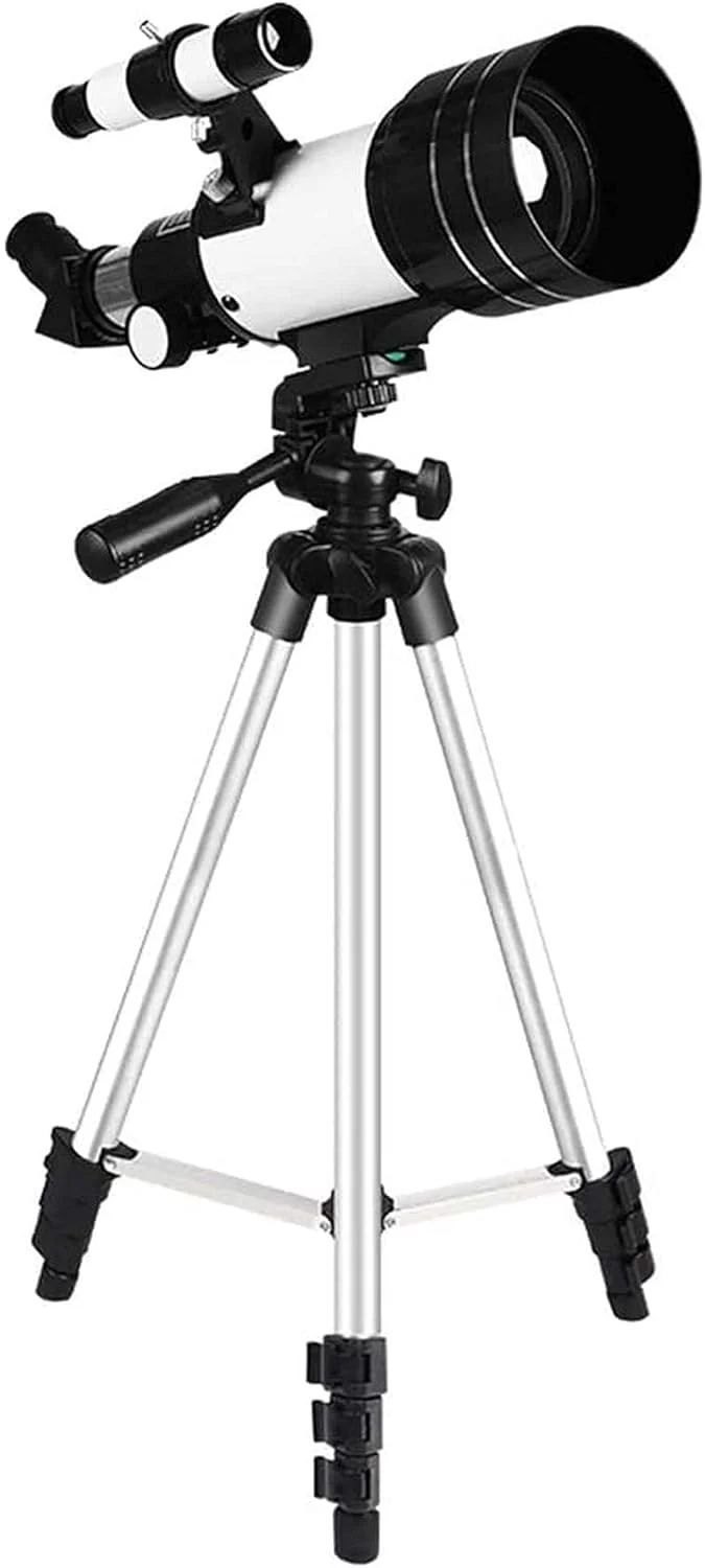 تلسکوپ نجومی سطح پایه برای کودکان، تلسکوپ بازتابی برای مبتدیان، لنز نوری HD، تلسکوپ مسافرتی قابل حمل با کوله پشتی و پایه