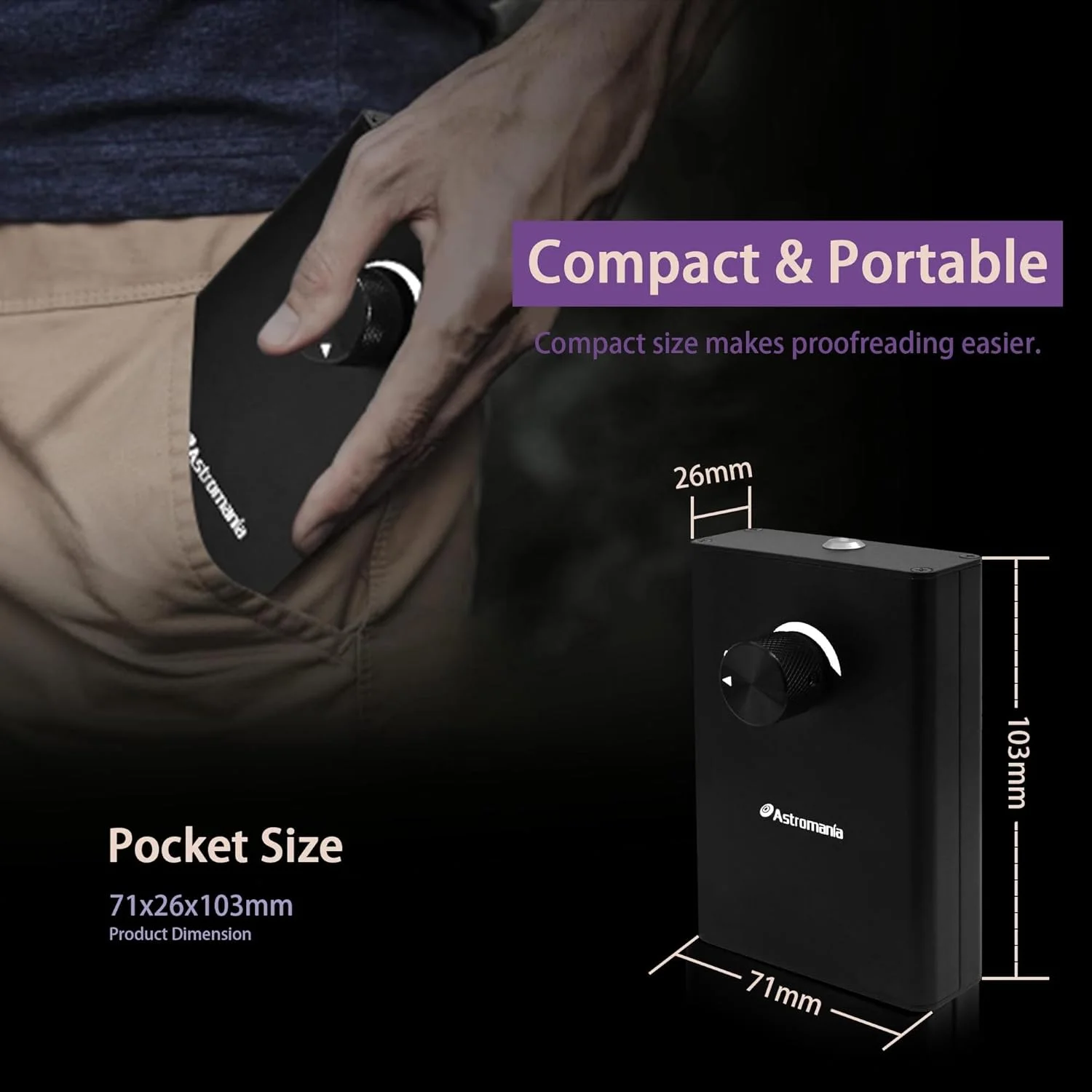 ستاره مصنوعی قابل تنظیم Astromania برای تست تلسکوپ و هم‌خطی‌سازی - تنظیم دقیق تلسکوپ شما را فراهم می‌کند و امکان تست سریع را نیز ارائه می‌دهد