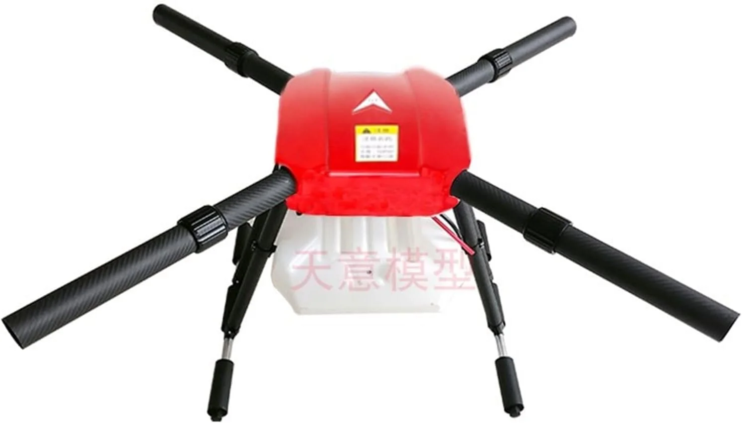 مجموعه پروانه و تیغه روتور 4 محور 10 کیلوگرمی 10 لیتری برای سمپاشی کشاورزی، پهپاد بدون سرنشین RC، بدنه فیبر کربنی خالی، ماشین کشاورزی مه پاش، قاب پهپاد