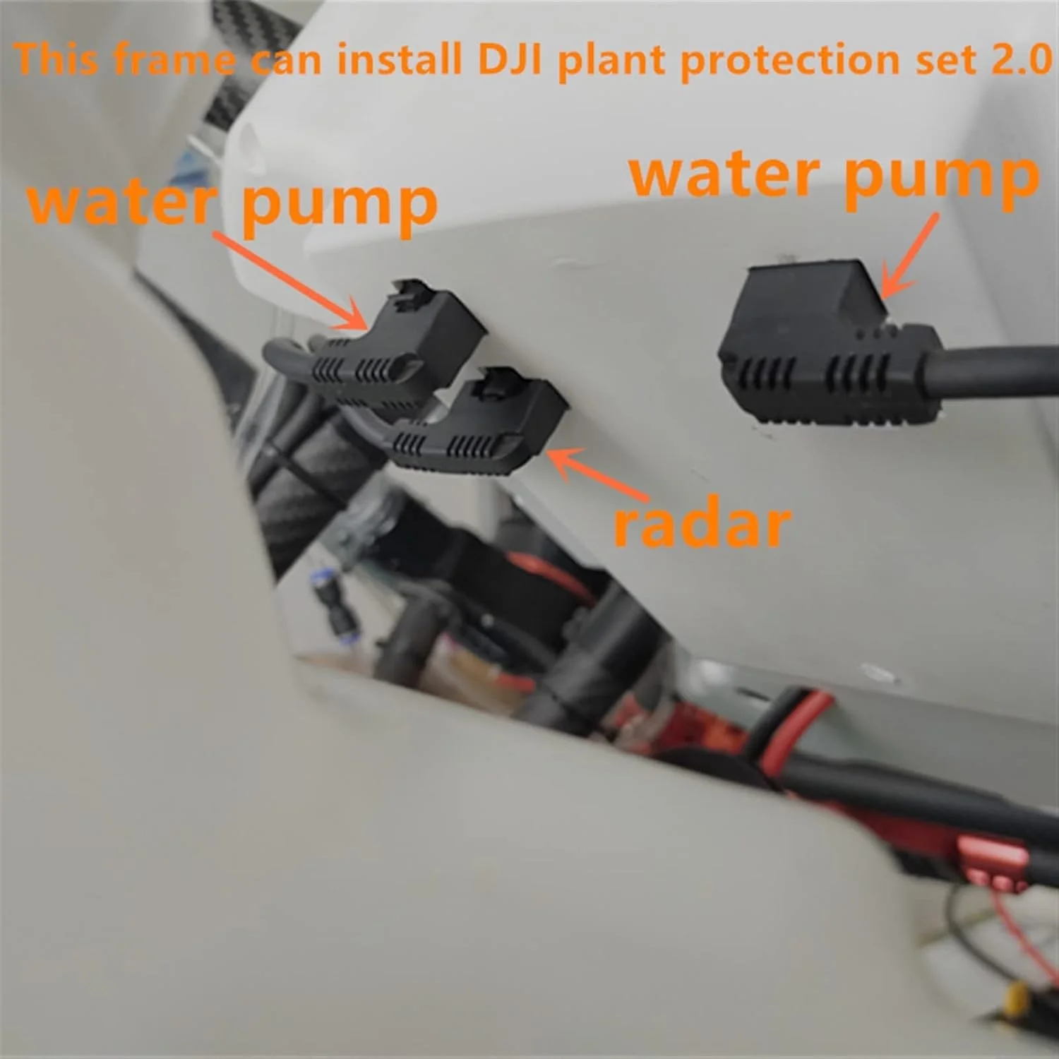 مجموعه پروانه و تیغه روتور 4 محور 10 کیلوگرمی 10 لیتری برای سمپاشی کشاورزی، پهپاد بدون سرنشین RC، بدنه فیبر کربنی خالی، ماشین کشاورزی مه پاش، قاب پهپاد