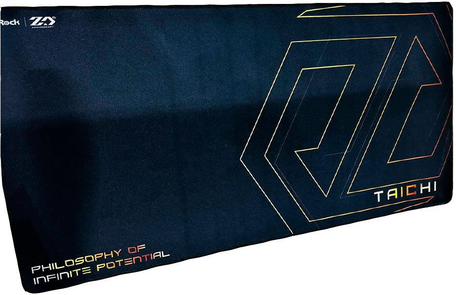 ماوس پد سری Taichi از Asrock، ابعاد 79x39 سانتی متر، بافت تخصصی، پشتی لاستیکی ضد لغزش، سطح ضد آب | TAICHI-MP