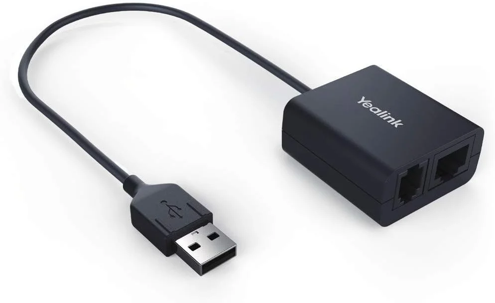 آداپتور هدست یالینک EHS40، مشکی