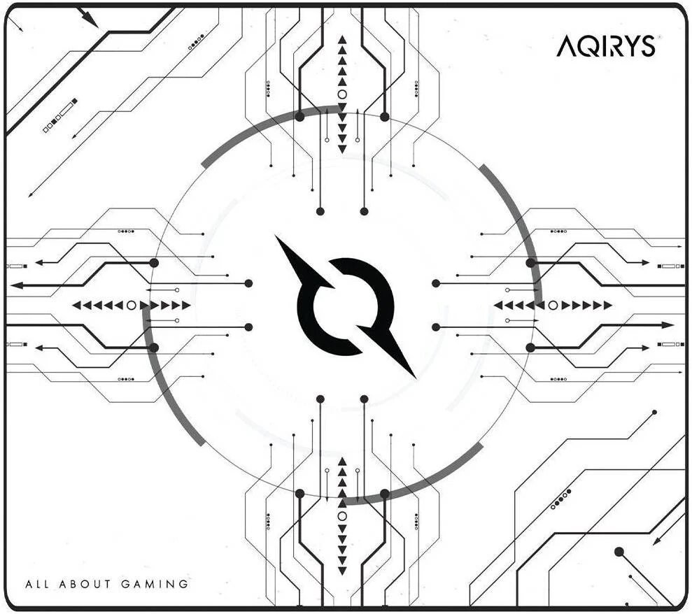 ماوس پد AQIRYS، Gruis سفید مدیوم (MD)