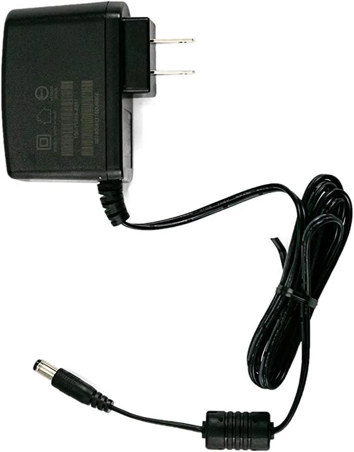 آداپتور منبع تغذیه VVX 150/250 5V 3A با سیم برق بادوام، سازگار با تلفن های تجاری ویپ Polycom VVX150 VVX250 VVX350 VVX450، دارای گواهی UL، 2200-48872-001