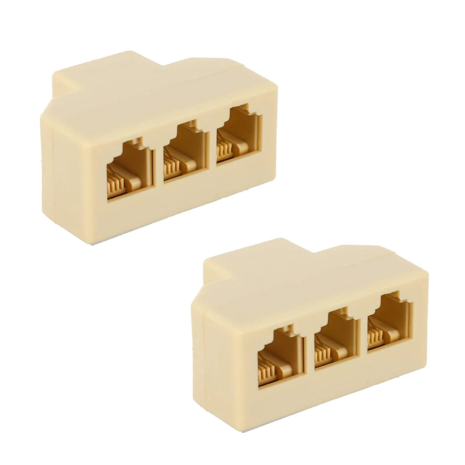 آداپتور تقسیم کننده تلفن دو طرفه ARTIBETTER برای تلفن های ثابت، نصب آسان، رابط خط تلفن برای استفاده در خانه و دفتر