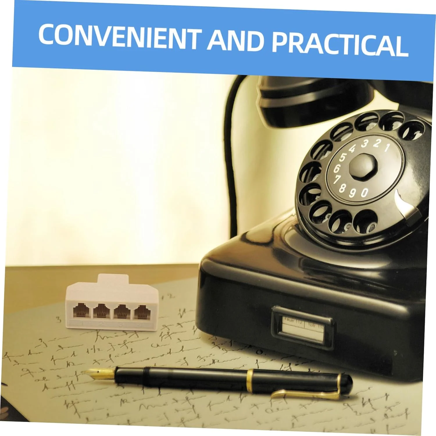 آرتیبتر، افزایش کارایی دفتر کار شما، ۴ عدد اسپلیتر تلفن ثابت 6p4c، آداپتور چند دستگاهی ABS با کاربری آسان آرتیبتر، افزایش کارایی دفتر کار شما، ۴ عدد اسپلیتر تلفن ثابت 6p4c، آداپتور چند دستگاهی ABS با کاربری آسان