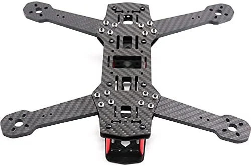 فریم پهپاد 5 اینچی QAV250 ZMR250 با ضخامت بازوی 5 میلی‌متری، فیبر کربنی، مناسب برای مسابقات FPV
